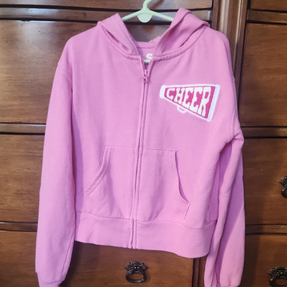 SO Pink Cheer Kids Full Zip Jacket